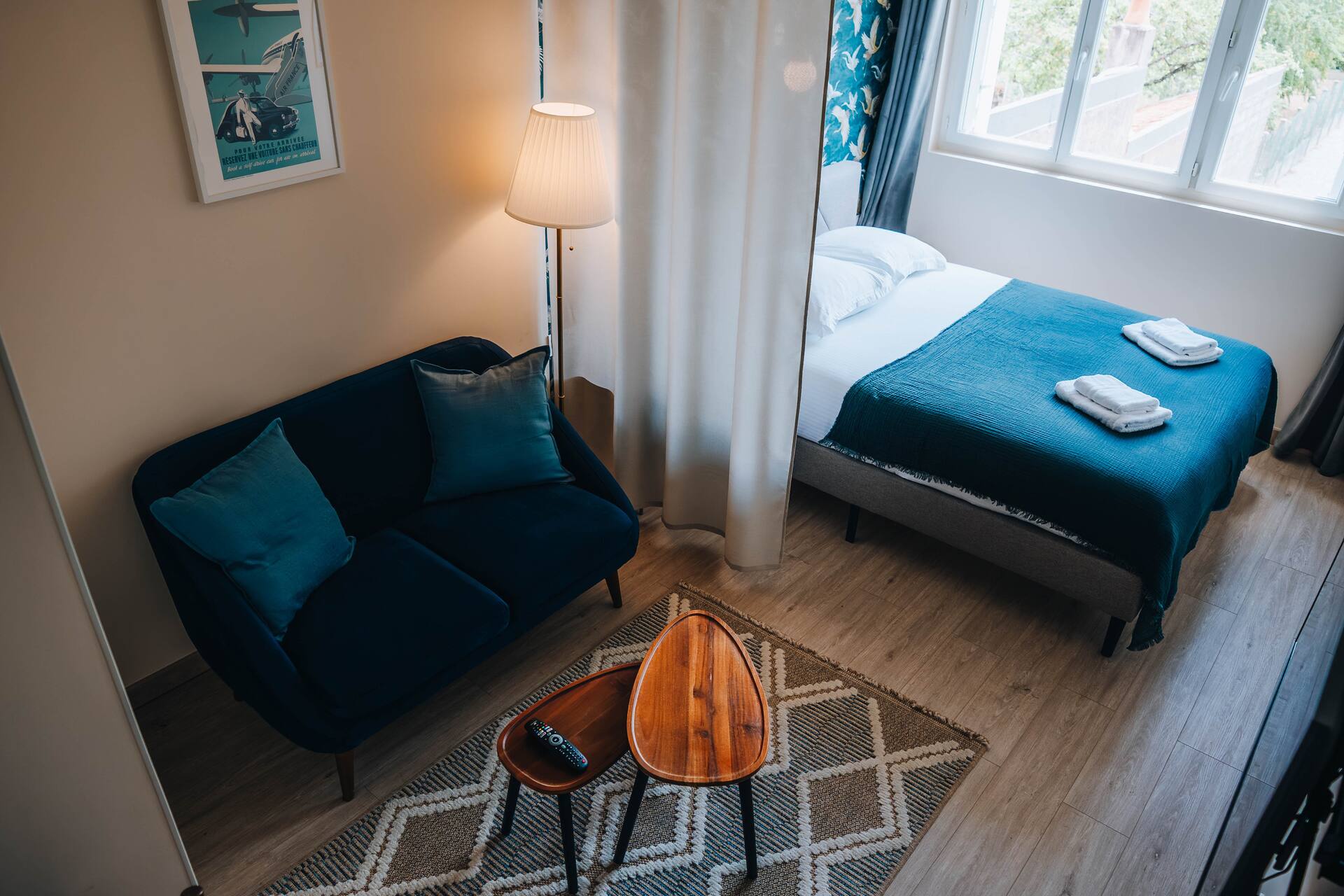 Cuisine équipée du Refuge de Jules — location meublée Châteauroux Indre